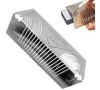 Strumento di marcatura angolo flessibile: procedura guidata taglio tubo, marcatore metallo Squiter Squaper, calibro disegno linea parallela preciso, righello molteplici usi | Lavorazione metallurgia