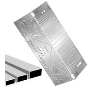 Strumento di marcatura ARC - Strumento di disegno parallelo di lunga durata | Strumentto di costruzione comodo Scriber | Multifunzione righello parallelo per ingegneria, design dei mobili