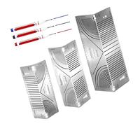 Strumento di marcatura della curva angolare antiruggine di precisione per la lavorazione dei metalli e imprese con indicatore permanente del piano del centro del cercatore del layout Scriber progetti