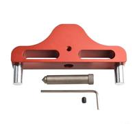 Strumento di marcatura della linea del falegname in lega di alluminio per la lavorazione del legno, fornisce una misurazione accurata della scala e dell'angolo per una ricerca precisa del centro su