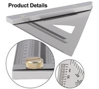 Strumento di marcatura per lavorazione legno design compatto righello triangolar