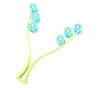 Strumento di massaggiatore del viso, massaggiatore del rullo facciale - Strumento di bellezza del viso a di Y - Attrezzatura di rilassamento manuale portatile, rullo di fiori 3D elastici per la cura d