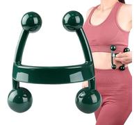 Strumento di massaggio a pressione, H-Shaped portatile Back Massage Device, profondo tessuto per la salute del sole, Feet, Back, Full Body Musle Recovery, 5x4.65 Inches