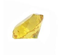Strumento di massaggio con ametista Pietra naturale Strumenti Gua Sha Massaggiatore di pietre preziose di cristallo, 1 pz decorazione della stanza (Color : 80mm 1 Piece, Size : Topaz)