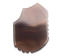 Strumento di massaggio in agata Pietra naturale Massaggiatore Gua Sha SPA Set di cristalli raschianti for agopuntura, 1 pz decorazione della stanza