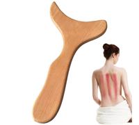 Strumento di massaggio in legno naturale, portatile, strumento per massaggio del cuoio capelluto, strumento manuale per la cura della salute, per stress e mal di testa, casa, spa, dopo il parto e