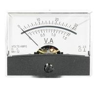 Strumento di misura analogico da pannello VOLTCRAFT AM-60X46/30V/1,5A/DC 30 V/1,5 A N/A