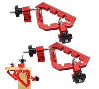 Strumento di Misura Angolare | Righello di Precisione Portatile in Alluminio a 90 Gradi | Strumento di Misura per Falegnameria | per Falegnameria, Costruzione, Ristrutturazione, Installazione Porte