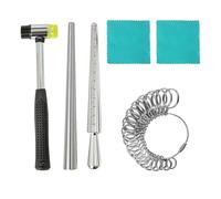 Strumento Di Misura Sizer Mandrel Con 27 Modelli Circolari Per Misurare Le Dita