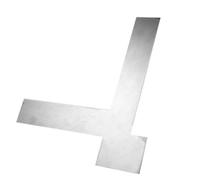 Strumento di misurazione ad angolo retto - Raschietto di livellamento per angoli in acciaio inossidabile - Strumento manuale multiuso per piastrelle, tavole, parquet, lavorazione del legno