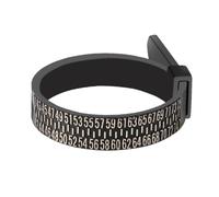Strumento di misurazione 'anello - Nastro di misurazione della dimensione 'anello | Ring sizer regolabile per noi dimensioni | Striscia di Sizer | Anello portatile sizerr (colore casuale)