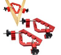 Strumento di misurazione angolare - 90 gradi di precisione portatile Righello in alluminio - Strumenti di misurazione angolare, per falegnameria, costruzione, ristrutturazione, installazione porte