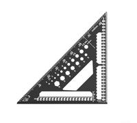 Strumento di misurazione angolare multifunzionale per la lavorazione del legno con regolazioni rapide per misurazioni accurate (nero)