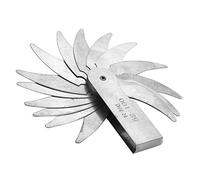 Strumento di Misurazione Convesso Concavo per Calibro di Raggio in Acciaio Inossidabile per Macchinisti Strumento Conveniente per Misurare il Raggio (R52-100MM)