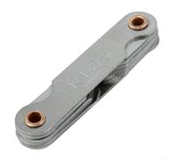 Strumento di misurazione del calibro del raccordo della piastra del calibro del raggio progettato per misurare il raggio e il raccordo con in applicazioni tecniche (1-6,5)