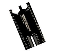 Strumento di misurazione del calibro della chitarra, calibro 'azione della catena | Strumenti Luthier | Regola di aggiornamento dei bordi di manutenzione 'altezza delle corde per i giocatori