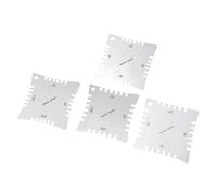 Strumento di misurazione del raggio del collo della chitarra con acciaio resistente alla ruggine per migliorare la suonabilità e regolazioni accurate