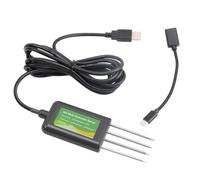 Strumento di misurazione del suolo USB IP68 Esportazione di dati in tempo reale e sonda resistente alla corrosione per uso agricolo Tester impermeabile del suolo