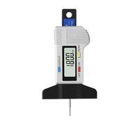 Strumento Di Misurazione Della Profondità Del Pneumatico - Display LCD Di Facile Lettura | Di Pneumatici A Checker Del Battistrada - Indicatori Ad Alta Precisione Per Gradini Per Pneumatici, Fac