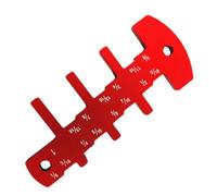 Strumento di misurazione della profondità per la misurazione 'altezza, righello orizzontale di precisione, per layout e lavorazione del legno, produzione di mobili, officina edilizia