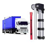 Strumento di misurazione dell'altezza per Truc - Stick di Altezza di carico allungabile, Righello di Alluminio con Borsa di Trasporto, Ideale per Le Misure della Barca e della Spazzatura