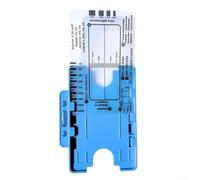 Strumento di misurazione dell'interpretazione a 7 gradini in plastica trasparente per una facile conservazione e accesso alle carte (1pc-B)