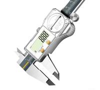 Strumento di misurazione digitale da 15,2 cm con valutazione IP67, display a LED trasparente, capacità di misurazione multi modalità e funzione di risparmio della batteria