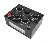 Strumento di misurazione e sperimentazione Scatola di resistenza da laboratorio Regolazione fino a 9999 9 Ohm