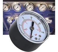 Strumento di misurazione, Misuratori di pressione e vuoto Misuratori di pressione manometro meccanico manometro 1/8inch BSPT attacco posteriore per misurazione aria olio acqua[0-30psi,0-2bar]