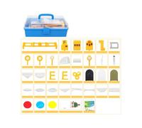 Strumento di misurazione ottica educativo Hands On Fisica Ottica Esperimento Box Set Per Laboratori di Scienza Esperimenti Multi Lunghezza d'onda Sorgenti di Luce Set