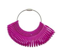 Strumento di misurazione per anelli, misura anelli da dito, nastro riutilizzabile per misurare gioielli, per donne e uomini (PL)