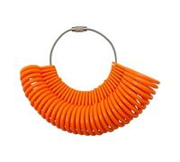 Strumento di misurazione per anelli, misura anelli da dito, nastro riutilizzabile per misurare gioielli, per donne e uomini (OG)