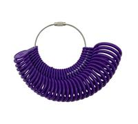 Strumento di misurazione per anelli, misura anelli da dito, nastro riutilizzabile per misurare gioielli, per donne e uomini (PE)