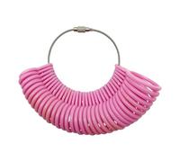 Strumento di misurazione per anelli, misura anelli da dito, nastro riutilizzabile per misurare gioielli, per donne e uomini (PK)