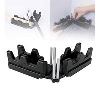 Strumento di misurazione per angoli 2 in 1 con goniometro 85-180° smussi - Calibro per troncatrice per taglio angolare preciso