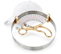 Strumento Di Misurazione Per Cappelli Performance Cap, Calibro Per Cappelli In Acciaio Inossidabile Con Impugnatura A Forbice A Ritorno Automatico, Misuratore Manuale Per Cappelli Per La S