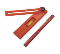 Strumento di misurazione per carpenteria, righello pieghevole di profondità, design ergonomico per una lavorazione accurata del legno, righello di profondità per la lavorazione del legno