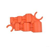 Strumento di misurazione per profondità e diametro tubi 1/4 a 1 per rame, PVC, PEX, CPVC, PERT - Strumento di misurazione sbavatura e smontaggio raccordo a pressione, arancione