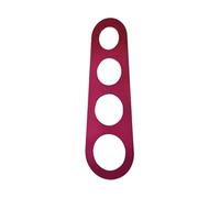 Strumento di misurazione per spaghetti in acciaio inox, pratico utensile da cucina con quattro dimensioni di porzioni, misura esatta della pasta, ideale per una preparazione rapida e risultati
