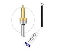 Strumento di Misurazione Rotante Centratore Meccanico Ad Alta Precisione, Cercatore Non Magnetico, x Fresatura Tornio, Con Sensore di Tocco, 10mm + Tubetto di Grasso + Ulteriori Molla di Ricambio