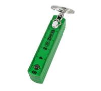 Strumento di misurazione tascabile da 500 mm con impugnatura, ideale per redigere pelletteria e materiale scolastico, righello portatile in ABS