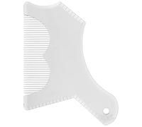 Strumento di Modellatura della Barba, Strumento di Gamma di Barba, Piastra per la Barba per Uomini Shaper Barba in Plastica per Uomini per Taglio e Modellatura della Barba Uomo