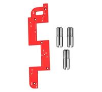 Strumento di modellistica per maniglie per mobili, strumento di spessore, modello di maniglia incassata, per la lavorazione del legno, casa, armadio da cucina, installazione mobile officina