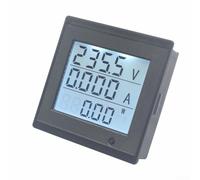 Strumento di monitoraggio dell'energia elettrica di livello professionale Display digitale per misurazioni accurate di tensione e corrente a casa o in ufficio