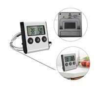 Strumento di monitoraggio precisione termometro alimentare digitale con timer co