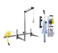 Strumento di montaggio manuale con argano per l'installazione del condizionatore d'aria