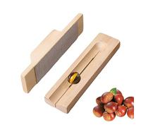 Strumento di per castagne | Strumento manuale in legno - Decortizzatore di noci, per l'apertura della rottura, il peeling e la decorazione delle noci per la casa, e il
