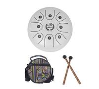 Strumento Di Percussione Da 8 Pollici Della Linguetta In Acciaio A 8 Pollici, Compresi I Tamburi Portatili, I Mazzetti, Le Dita E Le Note Appiccicose, La Meditazione Della Riabilitazione Dello Yoga