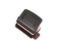 Strumento di perforazione per carta da tavolo a 6 fori, design compatto a pressione manuale per pagine di pianificazione, note di studio e ordinamento dei file, organizer per appunti di studio