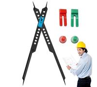 Strumento di personaggio Divisore proporzionale, linea per artisti | Strumento di misurazione preciso con una regolabile per architetti, designer e amanti 'arte, per il tras